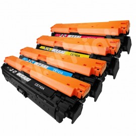 Cartridge Toner Compatible HPC CE742A 307A Yellow, Printer Colour LaserJet CP5225 CP5225dn CP5225n