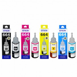 Tinta Refill Epson Original Ori 664 t6644 Yellow 70ml, , Printer L110 L120 L210 L220 L300 L310 L350 L355 L360 L365 L380 L405 L455 L485 L550 L555 L565 L100 L200