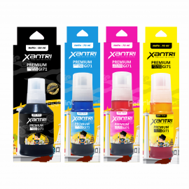 Tinta Xantri GI71 GI71 Cyan 70ml, Printer Can PIXMA G1020 G2020 G3020 G3060 G2770 G3770 G4770 G1737